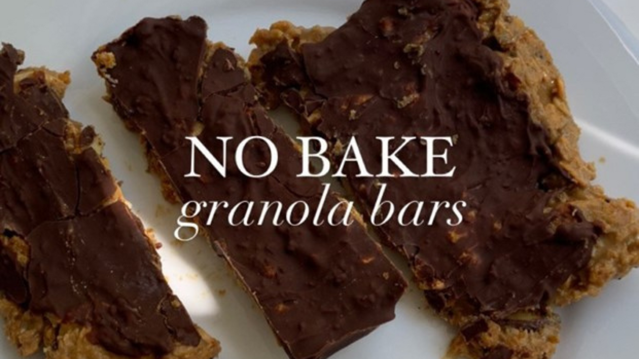 5 Min No Bake (Keto) Granola Bars!!