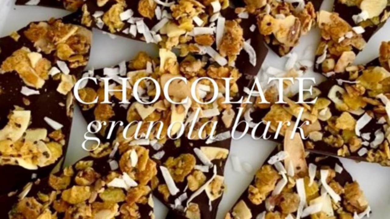 Chocolate Granola Bark