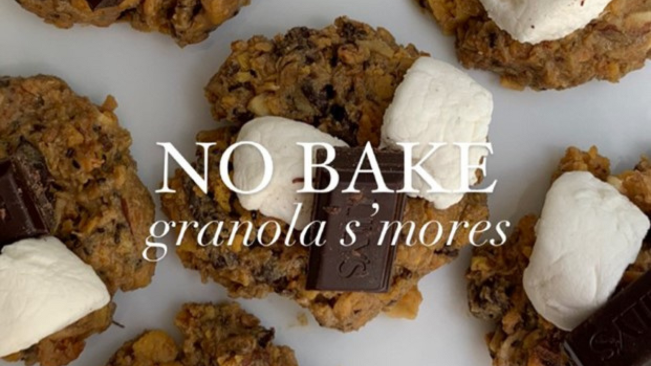 Keto NO Bake 5 Min Granola S’MORES!