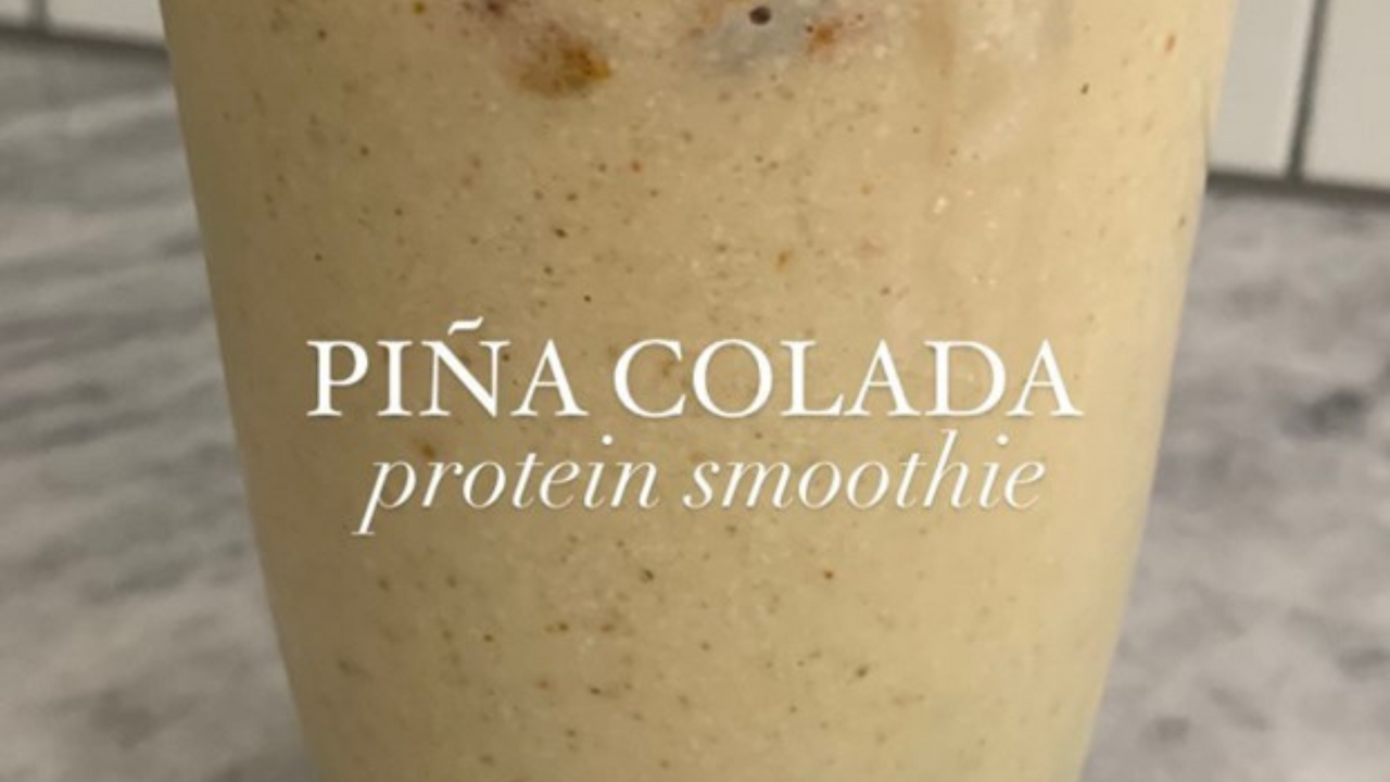 Piña Colada Protein Smoothie