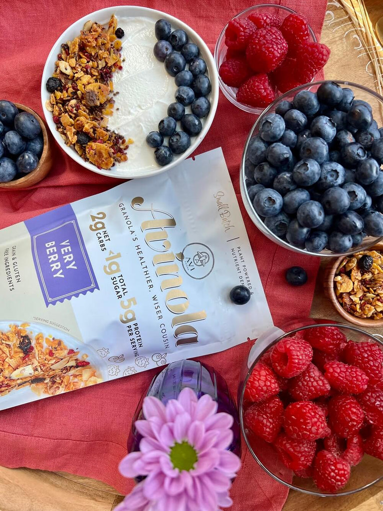 very berry granola keto