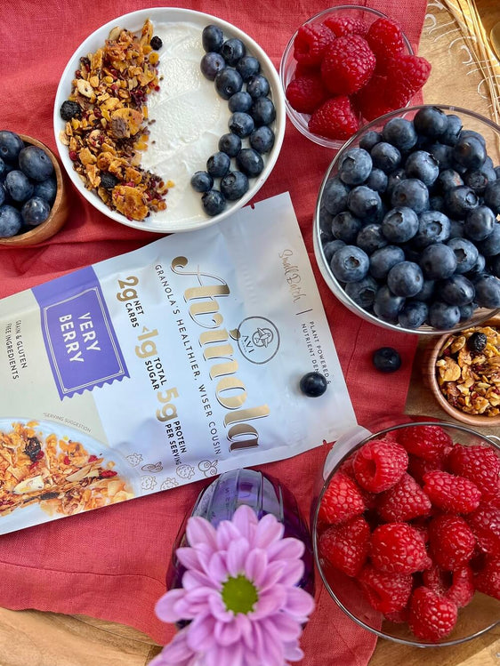 very berry granola keto