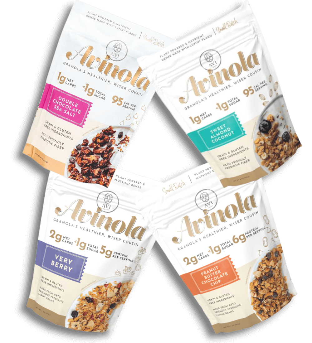 4 Flavors each 4 Pack Granola | Avi Foods