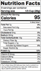 chocolate-granola-nutrition-ingredients