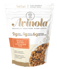 peanut-butter-chocolate-chip-granola-keto-avinola